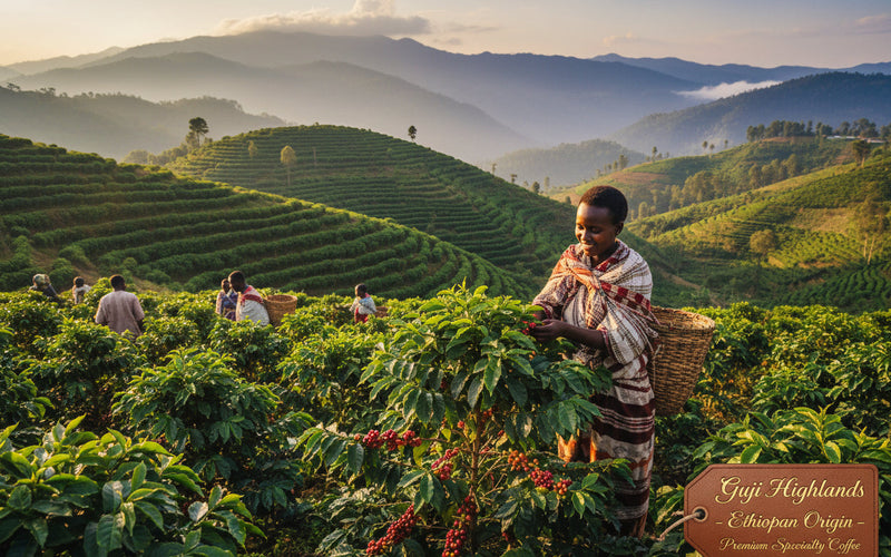 Guji coffee origin, Oromia, Ethiopia
