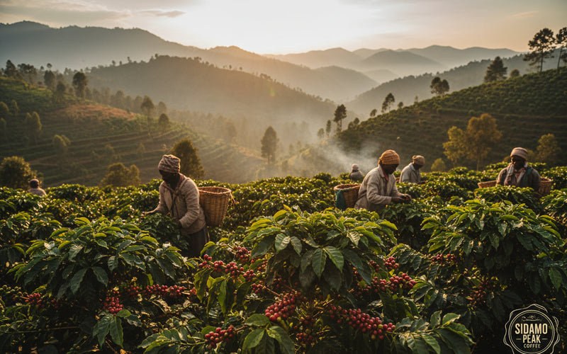 Sidamo (Sidama) coffee origin, Ethiopia