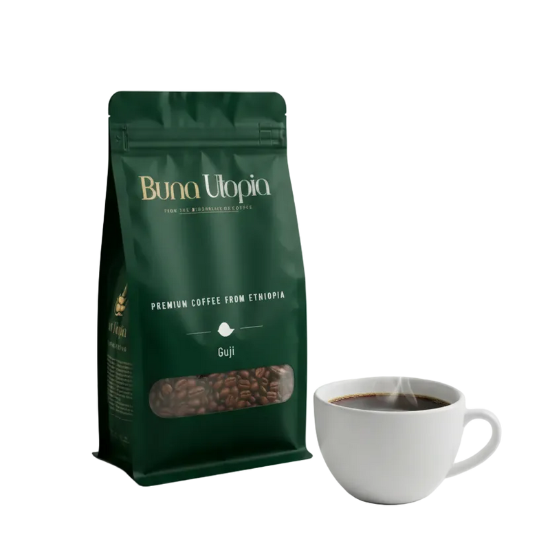 Ethiopian Guji Coffee Grade 1 – Direct from Ethiopia | Blackberry & Jasmine | 12oz